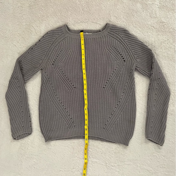 Workshop Republic Grey Knit Sweater, Women’s Size XS - Picture 4 of 7